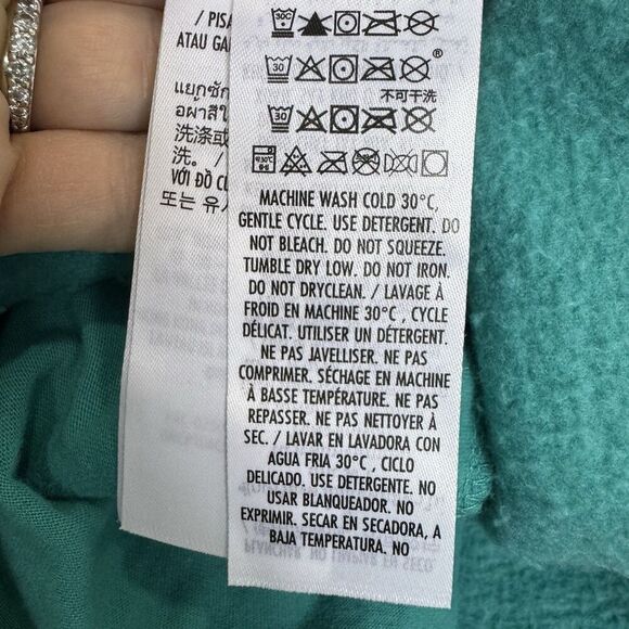 NWOT Disney Disneyland Spirit Jacket Full Zip Hoodie Size L Green Unisex - Picture 9 of 9